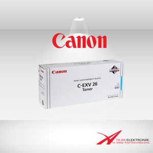 Canon C-EXV-26/ 1659B006 Mavi Orijinal Toner - Görsel 1