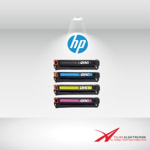 Hp 125A-CB540A-CB541A-CB542A-CB543A Muadil Toner Seti - Görsel 1